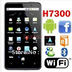 Celular H7300 com GPS Android 2.3 e Wi-Fi com Capacitive 4.3