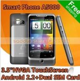 Celular A5000 Android 2.2 com Tela HVGA 3.5 LCD