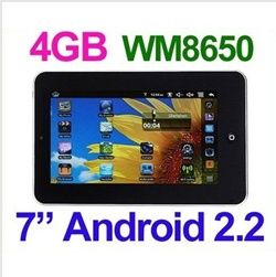 Tablet MID com G-sensor Wi-Fi Android 2.3+3G